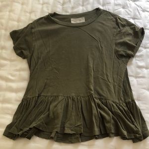 Army Green tee
